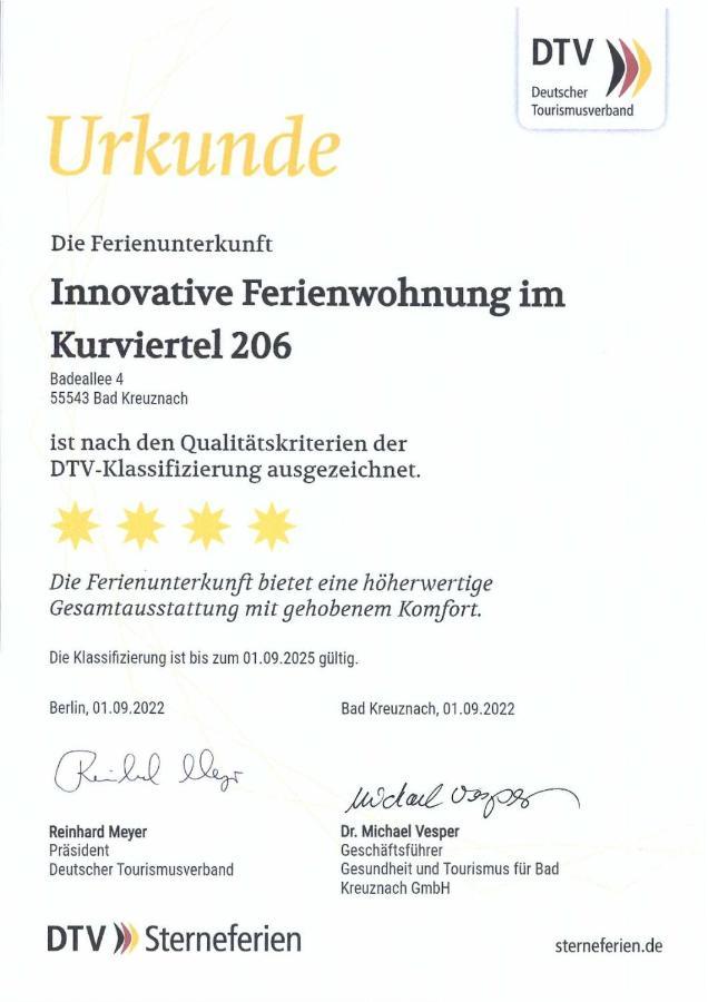 Innovative 2-Zimmer-Ferienwohnung Am Kurpark Bad Kreuznach Esterno foto